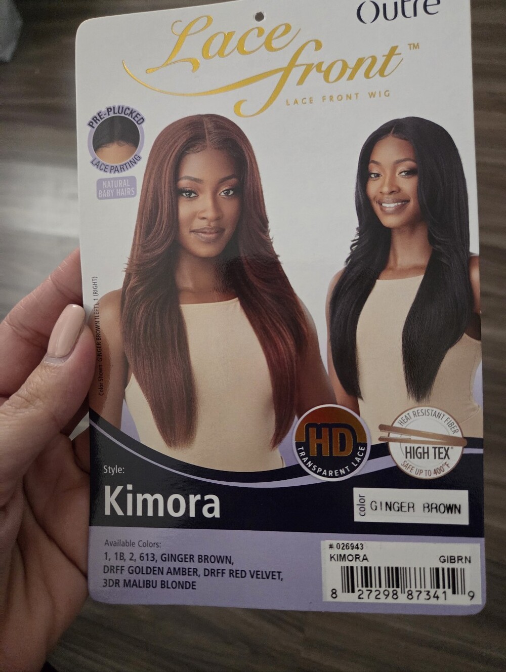 Outre "Kimora" Wig - Ginger Brown